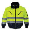 Jólláthatósági kabát sárga-fekete 2 XL