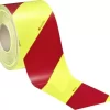 Fényvisszaverő szalag piros-sárga 14 cm jobb