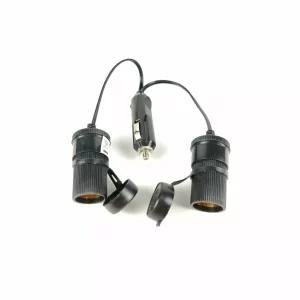 Szivargyújtó elosztó 2-es zsinóros