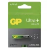GP Ultra Plus Alkáli elem AAA 6db 150%